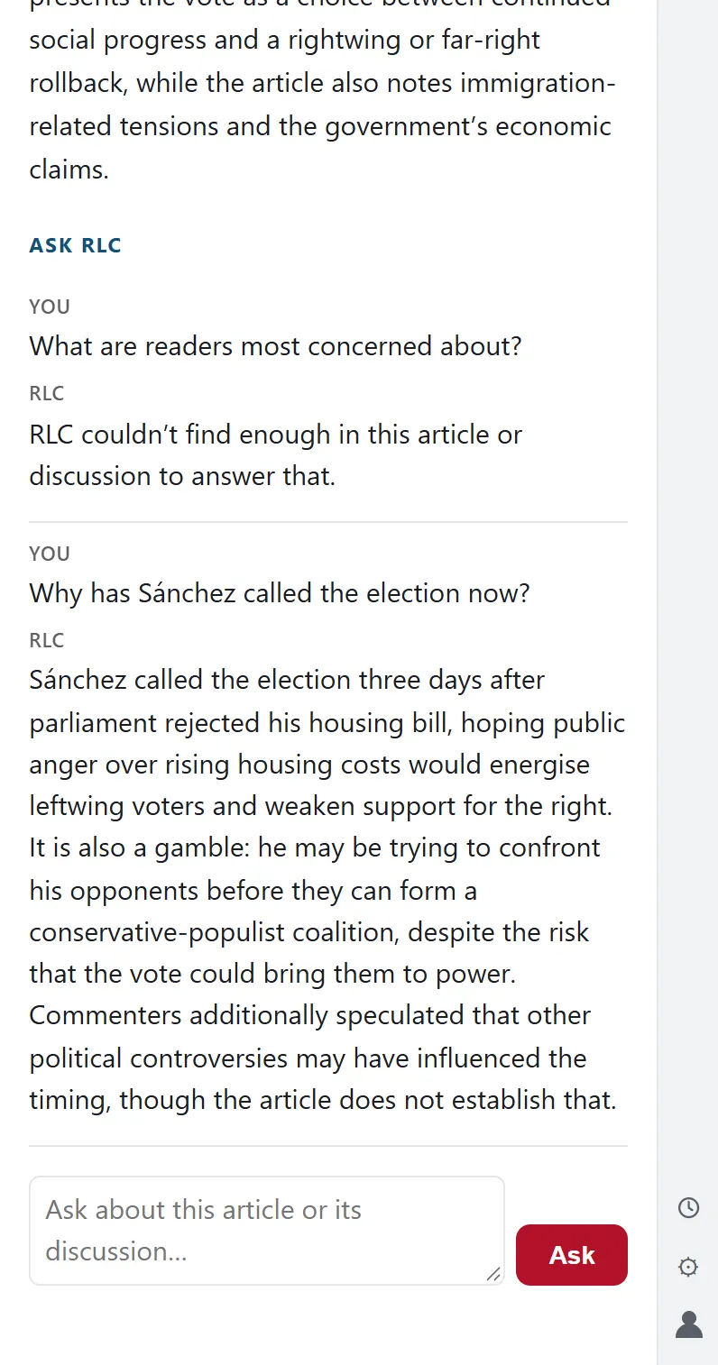 Real capture: an Ask RLC answer to a reader’s question about the article.